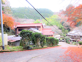 田舎暮らし物件｜数寄屋門の様子